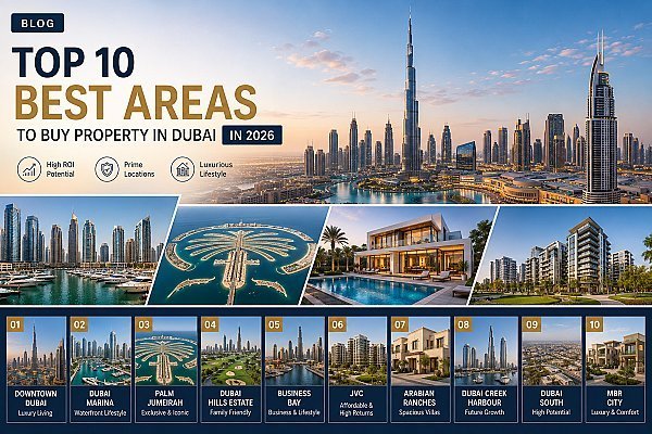 Top 10 Best Areas to Buy Property in Dubai in 2026