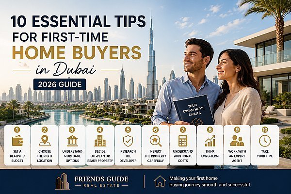10 Essential Tips for First-Time Home Buyers in Dubai (2026 Guide)