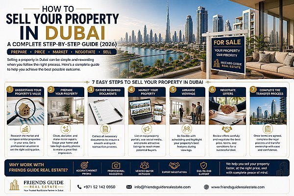 How to Sell Your Property in Dubai: A Complete Step-by-Step Guide (2026)