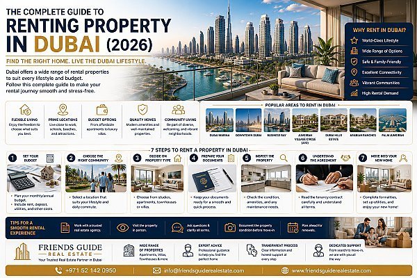 The Complete Guide to Renting Property in Dubai (2026)