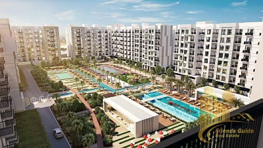 Semi-furnished Studio | Pool View & Balcony | Lawnz by Danube | International City
